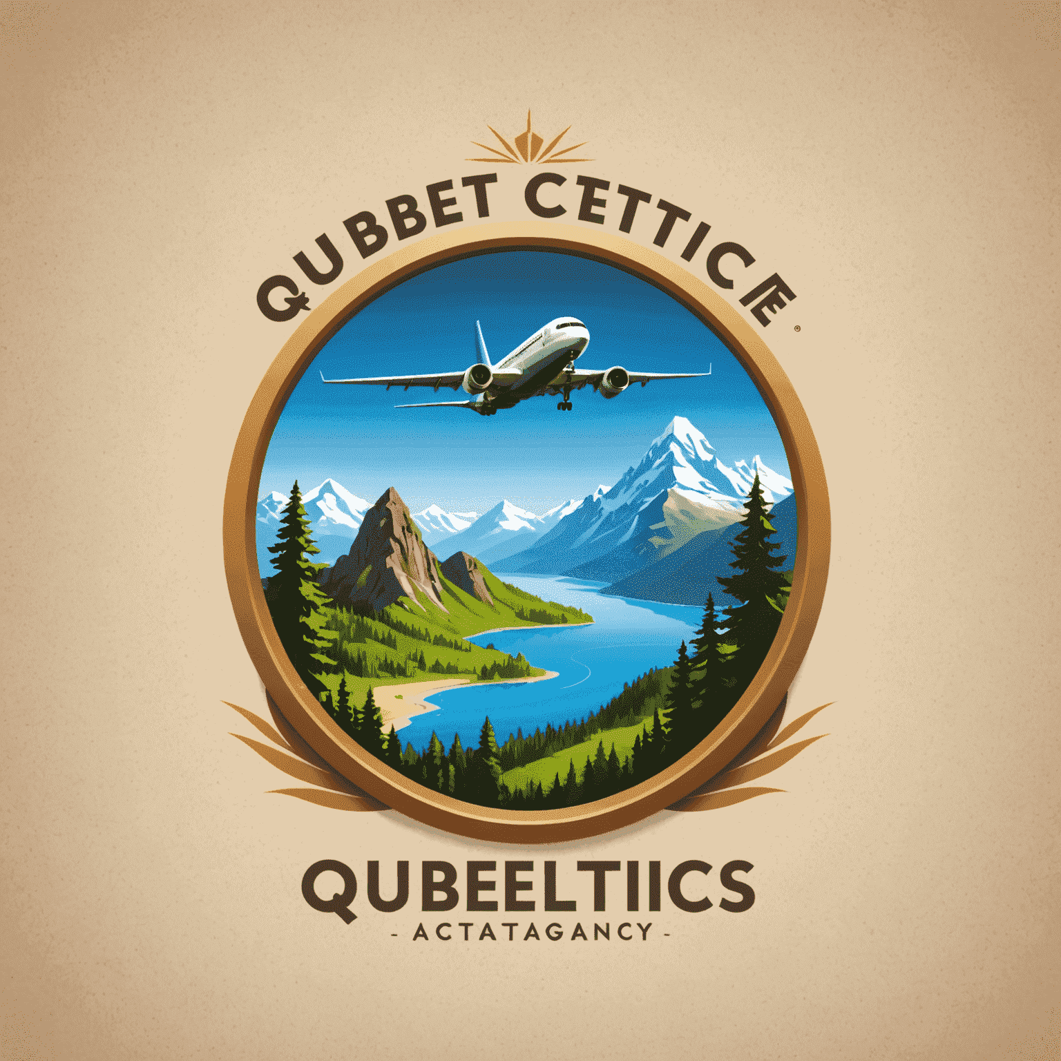 Qubeltics Travel Agency Logo