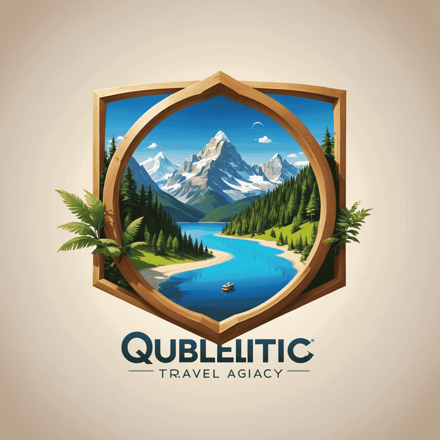 Qubeltics Travel Agency Logo