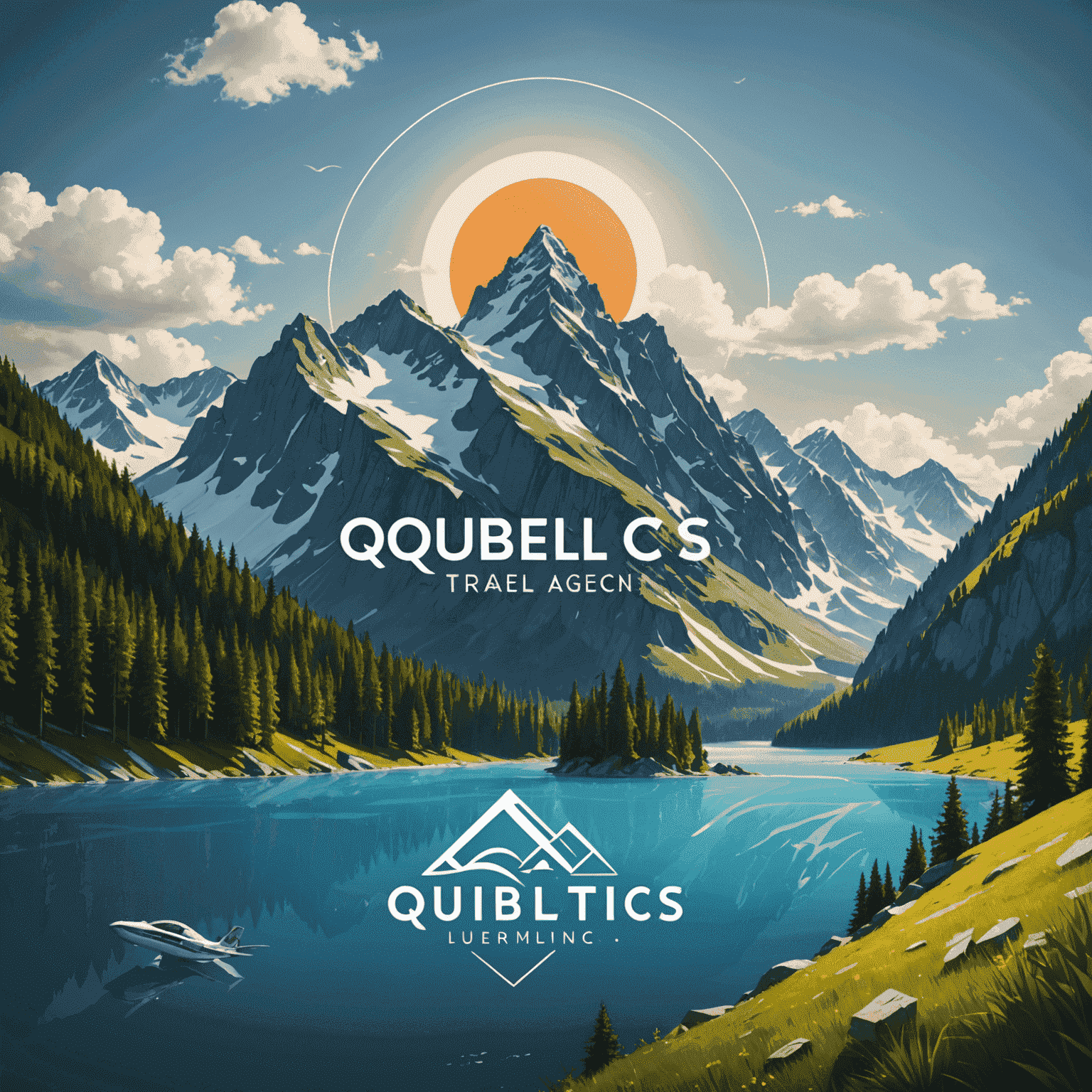 Qubeltics Travel Agency Logo