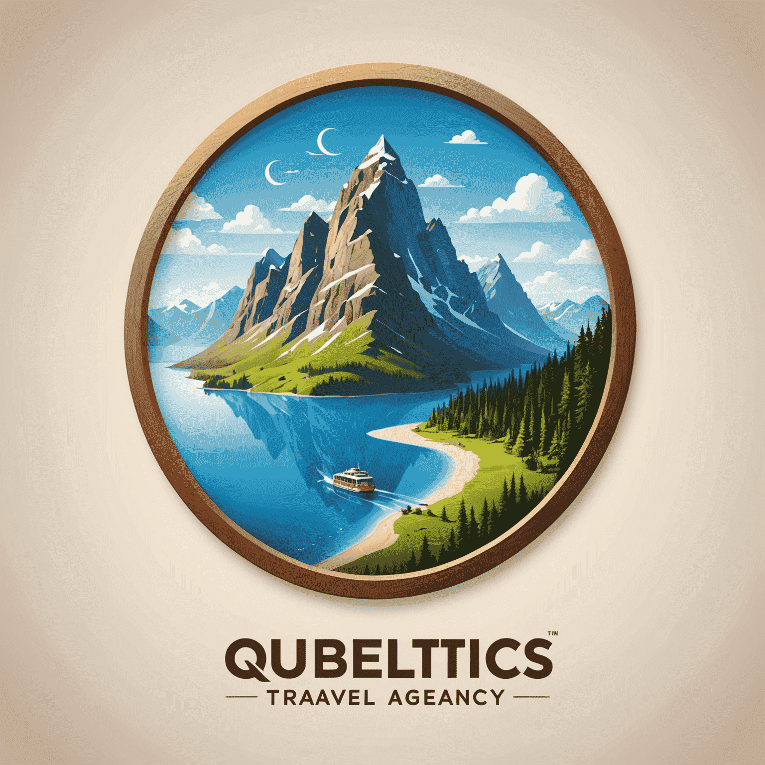 Qubeltics Travel Agency Logo