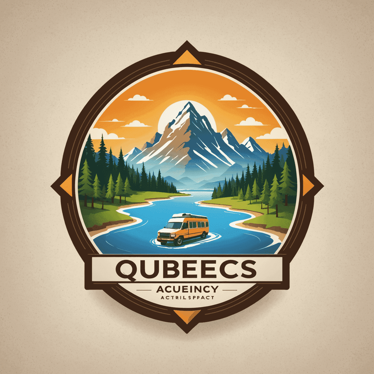 Qubeltics Travel Agency Logo